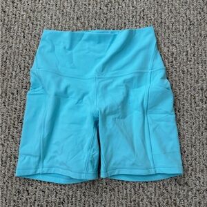 Lululemon Athletica Aqua Bike Shorts